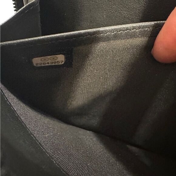 Chanel Black Leather Wallet Classic Design - Picture 5 of 12